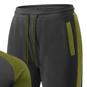 Survêtements personnalisés de haute qualité pour hommes, survêtements de printemps solides, en coton éponge français, délavés à l'acide, sweats à capuche délavés au soleil, pantalons de survêtement - Product Image 4