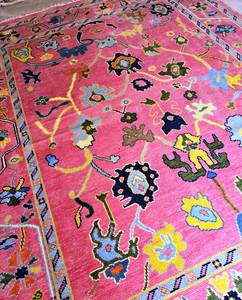 100% alfombras persas tejidas a mano Oushak Rosa 12x15 juegos de área de estar precio de fábrica alta calidad pedido mínimo 1 pieza - Product Image 4