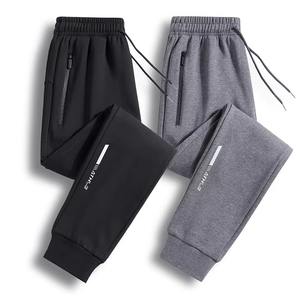 Jogging en toile décontracté pour hommes de qualité supérieure, logo personnalisé, mélange de coton de haute qualité, fabrication en gros OEM - Product Image 1