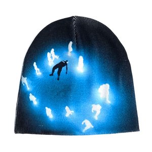 Bonnet tricoté personnalisé avec logo imprimé jacquard tout autour bonnet imprimé par sublimation sans manchette 2025 - Product Image 6