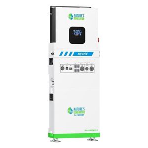 Generador Solar Apilable Natures Generator de 10KW, Kit con 8 Paneles Solares Rígidos de 410W, Interruptor de Transferencia Automática de 50A, Batería Solar - Product Image 4