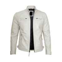 Veste en cuir de haute qualité sur mesure, nouveau design, qualité supérieure, veste en cuir ajustée pour homme, unisexe