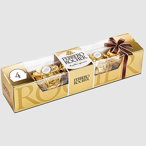 Ferrero Rocher Wafer Biscuit - <b>Crisp</b> Hazelnut Milk <b>Chocolate</b> 50 g Ferrero Rocher Collection <b>Chocolate</b> Kunafa Pistachio Bar - Product Image 1