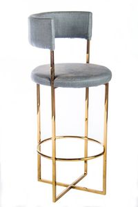 Latest Design Modern Enamel Finished Eco-Friendly Strong bar <b>Stool</b> Comfortable Seating Hot Selling Furniture for Hotels - Product Image 2