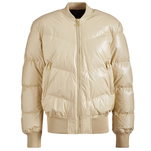 Manteau bomber à capuche rembourré et résistant à l'eau, léger et brillant, pour femmes et jeunes enfants, pour hommes - Product Image 1