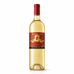 Vino Blanco Red Lion Sauvignon Blanc, 100% Sauvignon Blanc, 11.5/12.5% ABV, Vino Blanco Español, 750 ml - Product Image 1
