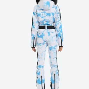 Personalizado nuevo traje de esquí profesional de una pieza chaqueta de esquí impermeable a prueba de viento cálido traje suelto de esquí para hombres y mujeres ropa deportiva - Product Image 6