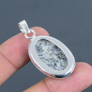 Jaspe K2 Natural de calidad superior, colgante de diseñador Chapado en plata de ley 925 sólida, fabricación de joyería al por mayor para mujer - Product Image 2