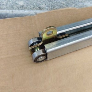 Songyin kunshen thiết kế hiện đại bạc sắt cửa trượt con lăn bánh xe Vòng bi rộng 25 mét 4 bánh xe cho theo dõi 30 - Product Image 6