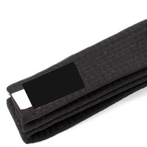 Cinturones de lucha de karate de color liso, novedad en material de algodón, ropa de artes marciales personalizable OEM, cinturones de Karate OEM - Product Image 3