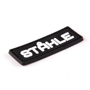 Emblemas de PVC Personalizados con Letras en Relieve para Marcas de Ropa, Producción al por Mayor de Marca Privada - Product Image 3