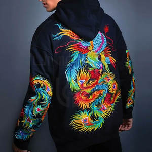 เสื้อฮู้ดพิมพ์ลายสกรีนของผู้ชายสำหรับฤดูหนาวสินค้ามาใหม่เสื้อฮู้ดพิมพ์ลายสกรีนสำหรับผู้ชายระบายอากาศได้ดี - Product Image 2