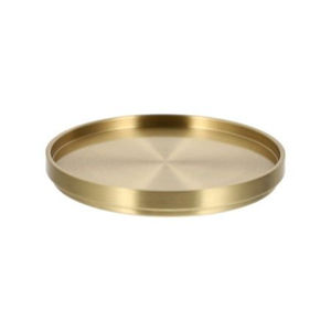 Sous-verres en métal de forme ronde au design classique avec finition cuivrée, tapis et coussinets de table, sous-verres pour servir du thé et du café - Product Image 2