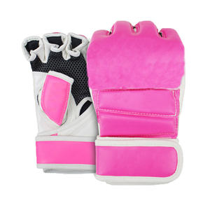 Vente en gros d'usine GAF Gant de boxe à demi-doigts ajustables Gants de combat MMA et de Muay Thai pour l'entraînement Arts martiaux Gants de boxe et de combat - Product Image 4