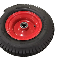 Pneumatic Inflatable Rubber Solid Tire Wheel Vietnam 16x7.50-8 Easy-to-Inflate 200kg Load Capacity Garden Cart Good Inner Tube