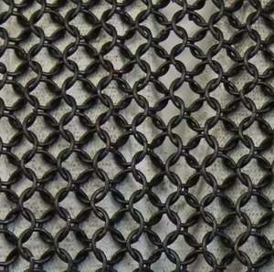 Cota de malla medieval Shrit Haubergeon anillo a tope de acero suave Haubergeon recreación armadura Caballero personalizado venta al por mayor Prises disponibles - Product Image 4