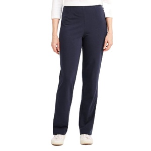 Pantalones para correr de Color sólido para niñas, 100% algodón, transpirables, de fábrica, talla grande, nuevo diseño - Product Image 1