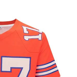 เสื้อฟุตบอลอเมริกันสำหรับผู้ชายเสื้อฟุตบอลแบบปรับแต่งได้สไตล์ที่สมบูรณ์แบบราคาไม่แพงดีไซน์ที่ดีที่สุดสำหรับผู้ชาย - Product Image 3