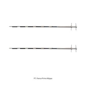 Sonda de Muestreo de Granos de Alta Calidad SUS304 SUS3515 |   Muestreador de Doble Tubo de Acero Inoxidable de 150 cm para Arroz, Maíz y Soja - Product Image 3