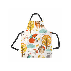 Delantal de cocina de diseño moderno ajustable de algodón 100%, juego de delantal de cocina para restaurante con el mejor precio - Product Image 5