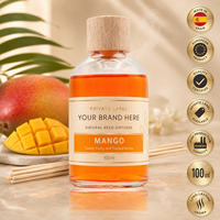 Difusor de Aroma de Mango de Marca Privada 100ml OEM |   Ambientador Mikado para el Hogar |   España UE