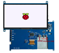 Raspberry Pi pantalla Módulo de pantalla táctil integrado 1024*600 Placa de controlador LCD Monitor de interfaz Usb pantalla de visualización Linux de 10,1 pulgadas