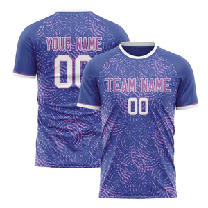 Custom Quality Adult Football Jersey 100% Polyester Quick Dry Automated Cutting Custom Logo Shirts & Tops Sportswear - Product Image 1