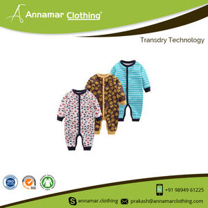 Peleles de bebé de punto de algodón orgánico 100%, ropa personalizada para recién nacidos, ropa de bebé certificada, proveedores indios - Product Image 2