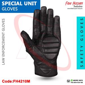 ถุงมือยุทธวิธีป้องกันขนาดกะทัดรัดถุงมือป้องกันมือถุงมือหนัง - Product Image 4