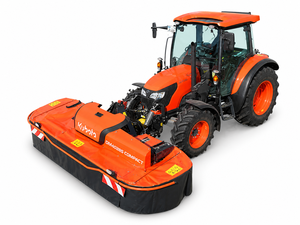 Tractor Cortacésped Kubota ZD1211 Rojo con Tracción en las 4 Ruedas y Alto Nivel de Seguridad - Product Image 6