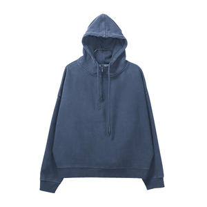 เสื้อฮู้ดดี้ผ้าฝ้าย GSM สำหรับทุกเพศเสื้อสเวตเตอร์ลำลองมีสไตล์ใส่สบายน้ำหนักเบาจากโรงงานส่งตรงจาก280จำนวนมาก - Product Image 3