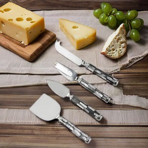 Meilleur Design Ensemble de Serveur de Fromage en Acier Inoxydable Mariage Maison Servant Fromage Beurre Ensembles Couverts - Product Image 3