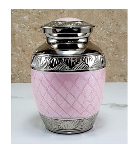 Buena venta al por mayor de urna clásica de metal para adultos diseño único cenizas humanas urna de cremación de alta calidad - Product Image 6