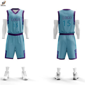 Mejor diseño personalizado hombres baloncesto sublimación al por mayor precio barato nuevo diseño uniforme de baloncesto - Product Image 4
