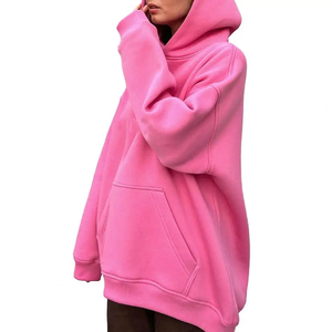 Hiver Nouveau Sweat à capuche pour femmes High Street Loose Sweatshirts Outerwear Top Casual Soft Warm Female Ladies Sport Sweatshirt - Product Image 5