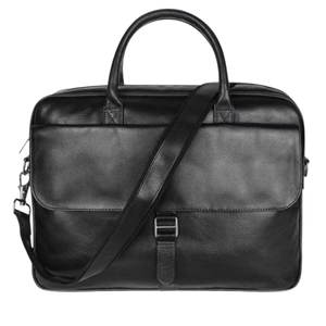 Maletín Ejecutivo de Cuero Genuino Negro para Hombre con Herrajes Resistentes al Óxido y Forro Premium - Venta Caliente al por Mayor - Product Image 6