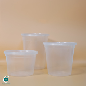 Comida de plástico transparente comercial de Vietnam, capacidad personalizable, 5kg, accesorio plegable de diseño sostenible para microondas - Product Image 3