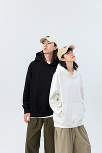 La mejor calidad Baggy Thick Mens Cropped Hoodies sin cuerda Blank Fleece 100% Cotton Crop Heavyweight Hoodies - Product Image 3