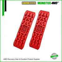 Tapis de récupération 4x4, planches de traction avec base de levage pour camions tout-terrain, voitures, sable, neige, boue
