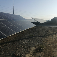 Rastreador solar de un solo eje HB-ApvS Sistema de seguimiento automático y manual con algoritmo solar de alta precisión