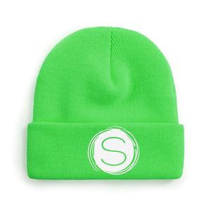 Bonnet personnalisé votre propre broderie logo étiquette tissée 100% bonnet acrylique - Product Image 6