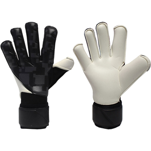 Guantes de Portero de Fútbol Profesionales de Alta Calidad, Logotipo Personalizado, Material de Cuero y Látex, Dedos Completos, Impermeables, con Cordón Ajustable - Product Image 1