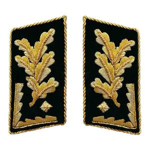 Gorget de col de rang Officr personnalisé de haute qualité/insigne de collier/onglets de collier | Patchs de gorget de personnel de col Gorget Ronpex - Product Image 6