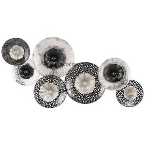 La Mayoría de lujo diseñador único de alto grado chapado en oro de alta resistencia Metal hecho y espejo arte de pared decoración del hogar Accesorios suministros - Product Image 4