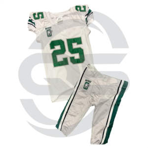 Haute Qualité 100% Polyester Américain Rugby Uniforme Conception Personnalisée Sublimation Football Américain Maillot Court Respirant Plus La Taille - Product Image 2