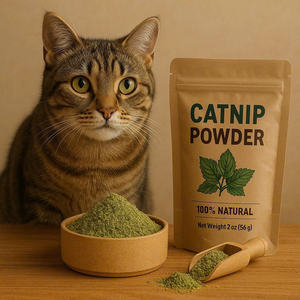 Polvo de Catnip, Hierba Seca Fresca, Hojas de Catnip Deshidratadas al Vacío, Catnip Triturado para Gatos de VIETNAM HOANG LINH SG - Product Image 1