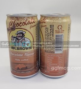 Café con Leche Helado Mr. Brown al por Mayor, 240 ml, 24 Latas, Ingredientes de Glucosa y Carbonato, Precio Competitivo - Product Image 2