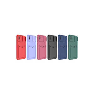 Étui de protection pour téléphone en silicone liquide rouge anti-empreintes digitales et antichoc ASMA Kartix pour Samsung Galaxy A02 - Product Image 3