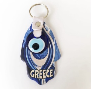 DAFNI BIG PAZAR Printed Artificial Leather <b>Keyring</b> in Various Shapes and Images Model Number 51 - Product Image 2