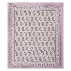 Juego de Sábanas Dobles de Algodón 100% con Estampado Paisley Rosa Taffy, con 2 Fundas de Almohada, 3 Piezas, para Uso Doméstico, Modelo ADB1451 - Product Image 4